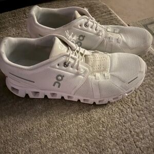 On cloud running shoes